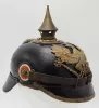 Prussian Landwehr Infantry Enlisted Pickelhaube with Field Cover Visuel 10